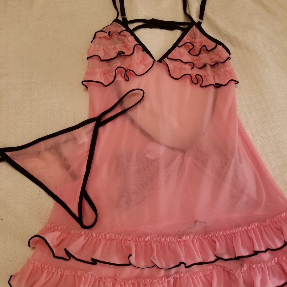 Sexy pink/black Lingerie